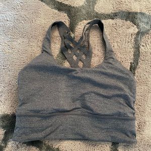 Lululemon longline sports bra
